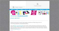 Desktop Screenshot of copydruck-yspex.de