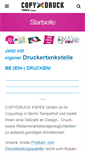 Mobile Screenshot of copydruck-yspex.de