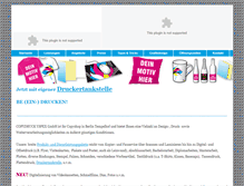 Tablet Screenshot of copydruck-yspex.de